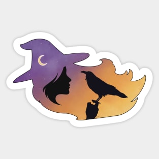 Witch Art Sticker